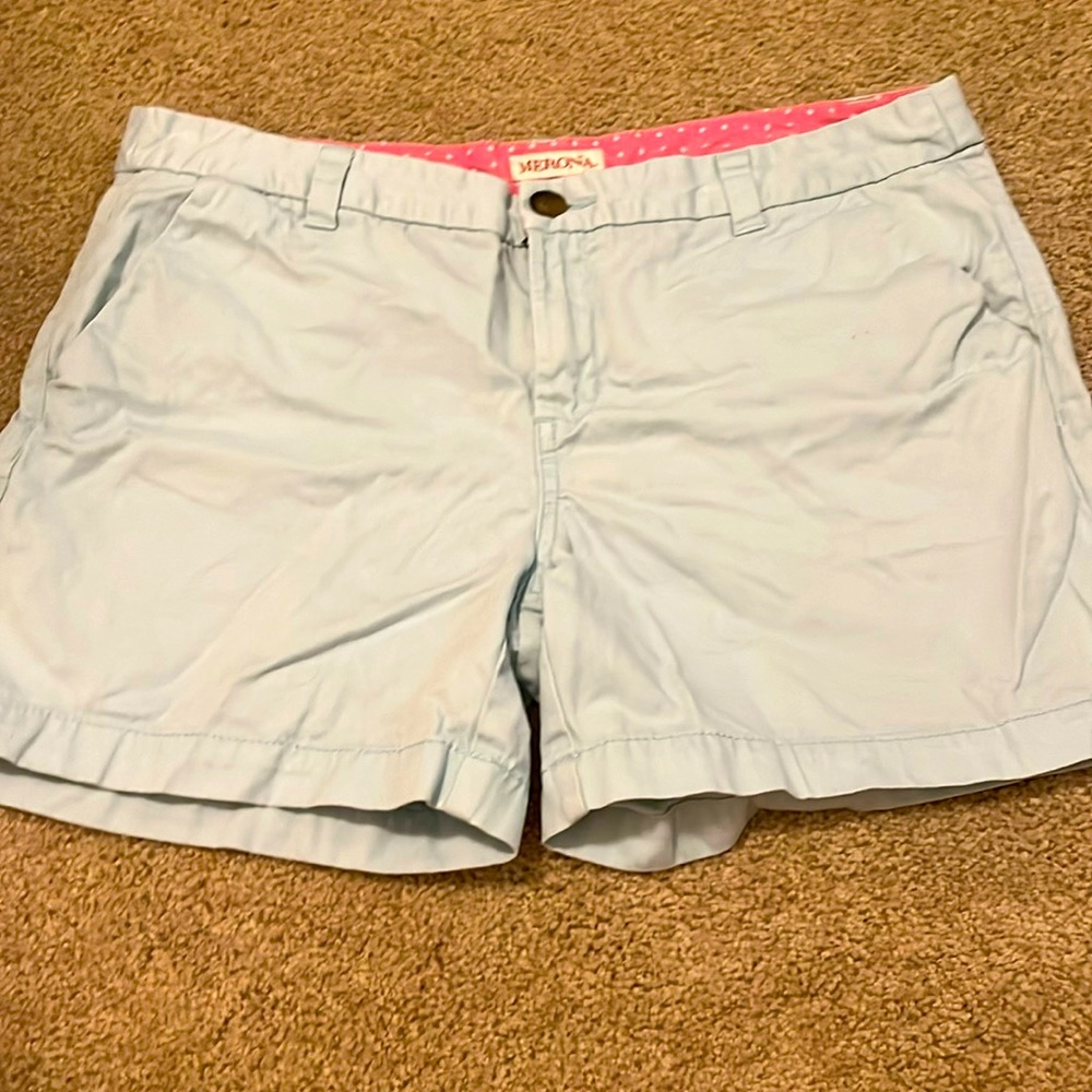 Women’s blue jeans, shorts
